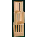 Store Display Wooden Crates (12"x13 1/2"x7 1/4")